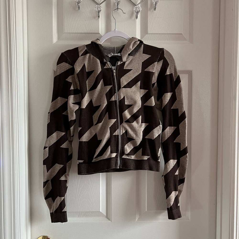 New long sleeve cropped jacket